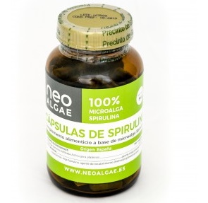 Producto NEOSPIRULINA CAPSULAS