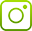 logo del pie para red social Instagram